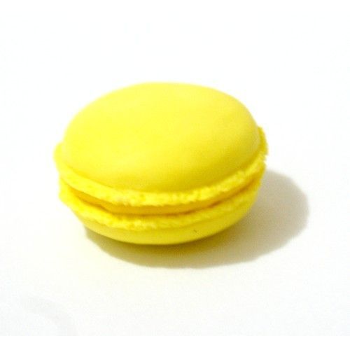 Borracha Macaron Amarelo