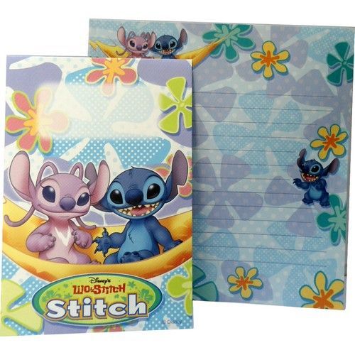 Papel de carta Stitch 04