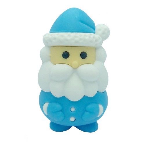 Borracha Papai Noel Azul