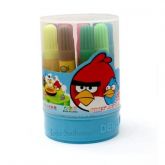 Canetinha 12 cores Angry birds A