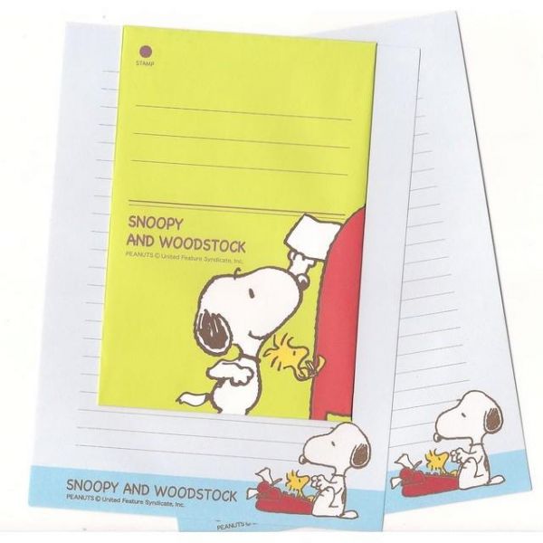 Papel de Carta - Snoopy ve