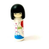 Borracha Kokeshi Mt Fuji