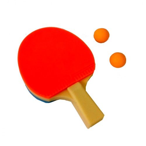 Borracha Raquete de ping pong Laranja