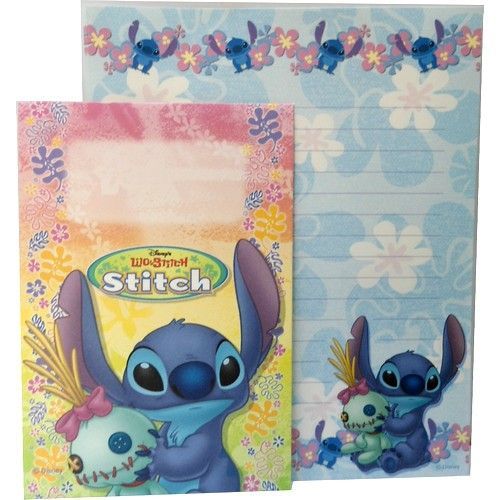 Papel de carta Stitch 06